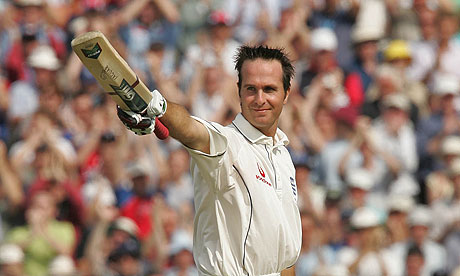 Michael Vaughan ENGLAND V AUSTRALIA