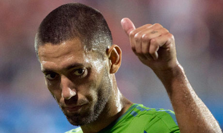 Dempsey and Donovan turn MLS into the Clint and Landon show | Sport | The Guardian - Clint-Dempsey-Seattle-Sou-008