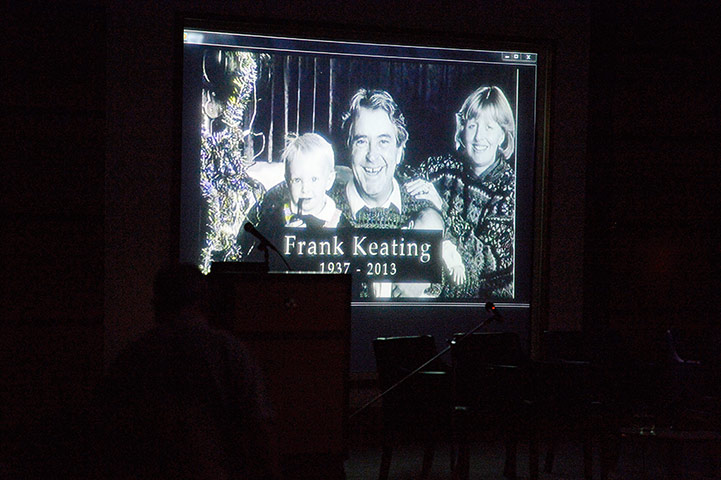 Frank Keating night: Frank Keating night