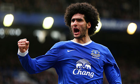 Marouane Fellaini of Manchester United