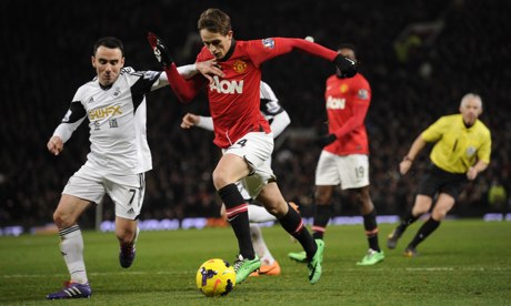Adnan Januzaj surges past Leon Britton