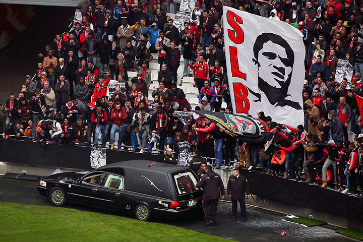 Eusebio funeral: Eusebio funeral