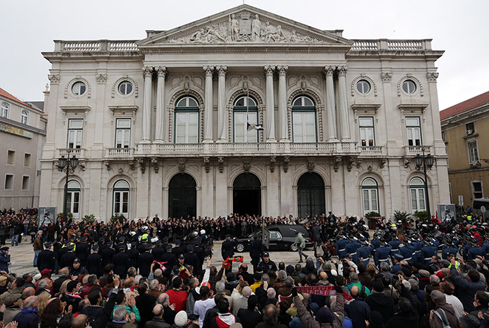 Eusebio funeral: Eusebio funeral