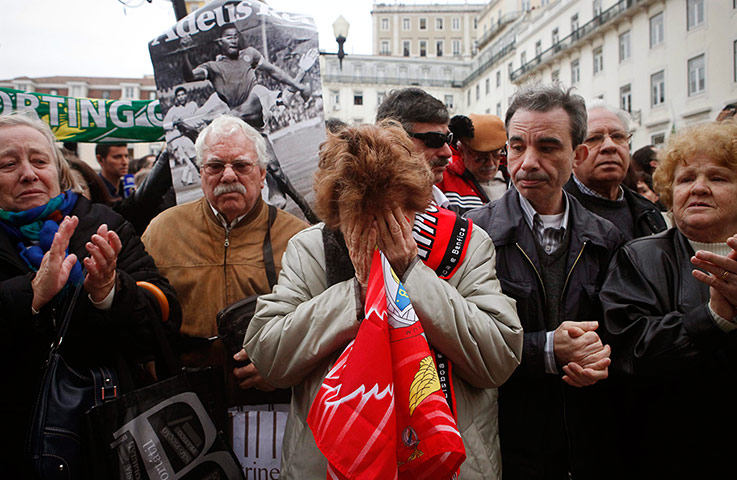 Eusebio funeral: Eusebio funeral