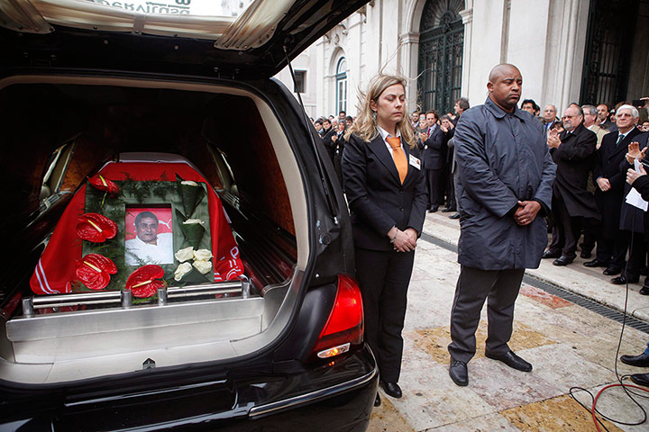 Eusebio funeral: Eusebio funeral