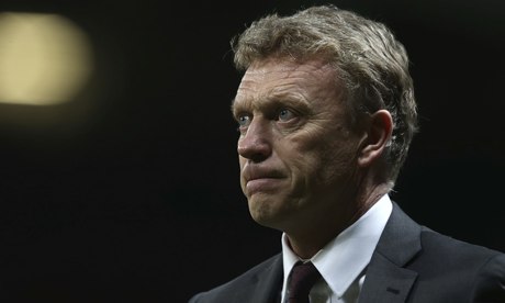 Manchester United are projecting an air of calm but their manager, David Moyes, is under pressure.