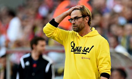 Jürgen Klopp reacts