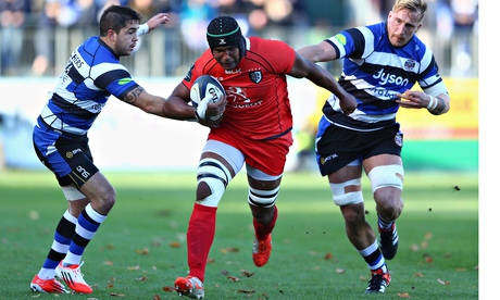 Bath Rugby against Toulouse in European Rugby Champions Cup
