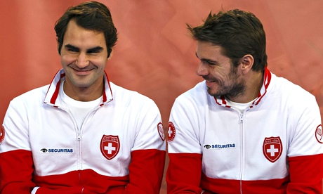 Roger Federer and Stan Wawrinka