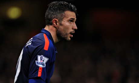 Manchester United's Robin van Persie