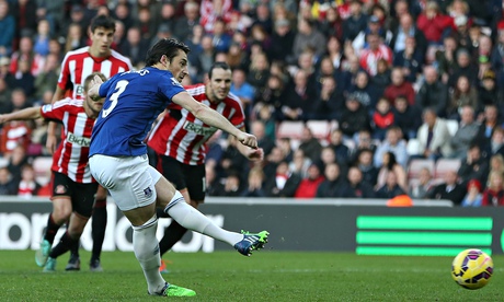 Sunderland against Everton, Premier League