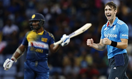 England's Chris Woakes