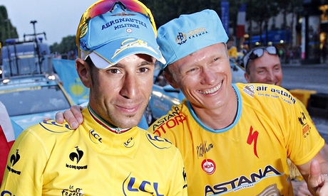 Vincenzo Nibali Alexandr Vinokourov Astana