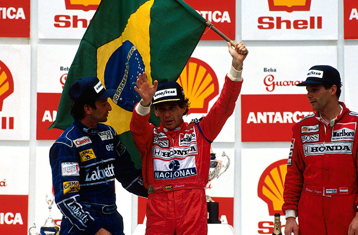 Ayrton Senna best races gallery