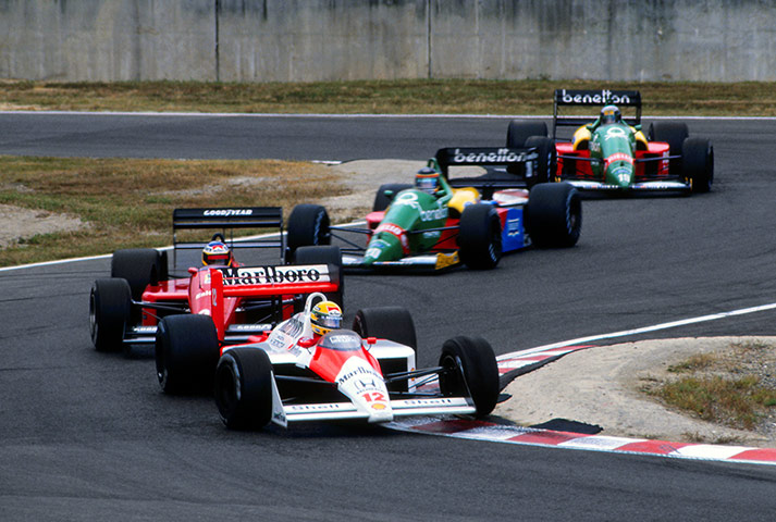 Ayrton Senna best races gallery