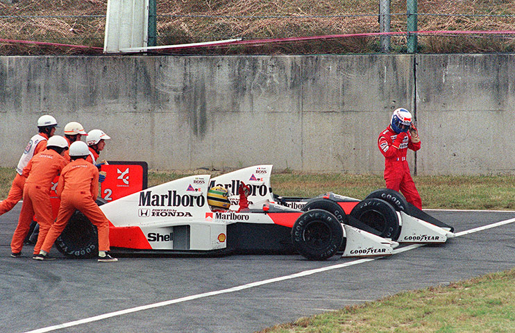 Ayrton Senna best races gallery