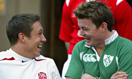 Jonny Wilkinson and Brian O'Driscoll