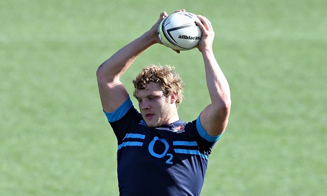 Joe Launchbury will replace Geoff Parling in England's side to face New Zealand in Hamilton 