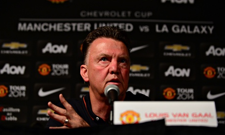 Louis van Gaal has complained the club's US tour is draining on his players.