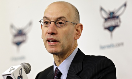 Adam Silver looking very bored
