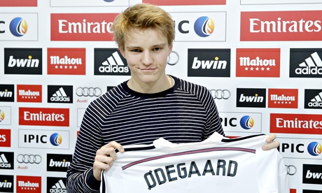 Martin Odegaard Officially Unveiled At Real Madrid