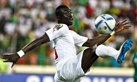 Papiss Cissé in action