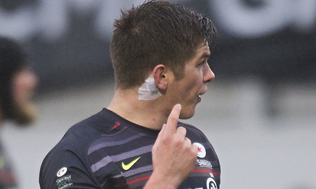 Owen Farrell of Saracens