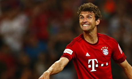 Thomas Müller made his debut for Bayern Munich in 2008