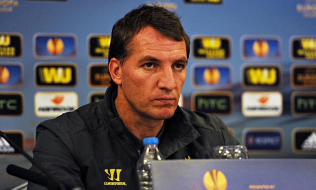 Liverpool press conference with Brendan Rodgers