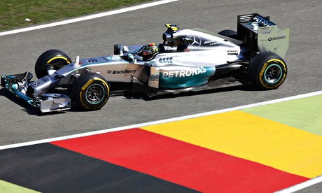 Nico Rosberg during last year's German Grand Prix at Hockenheim