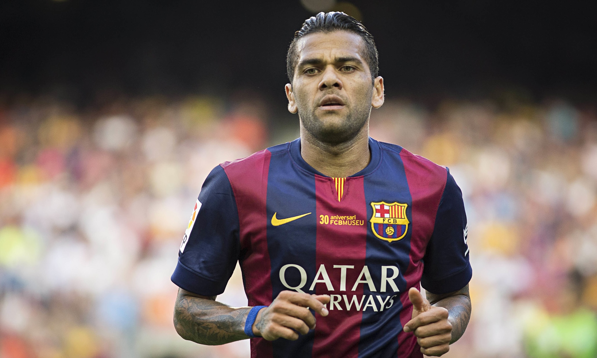 Dani Alves set to leave Barcelona in summer after not being offered new