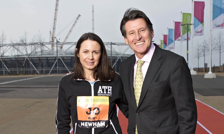Jo Pavey Lord Coe