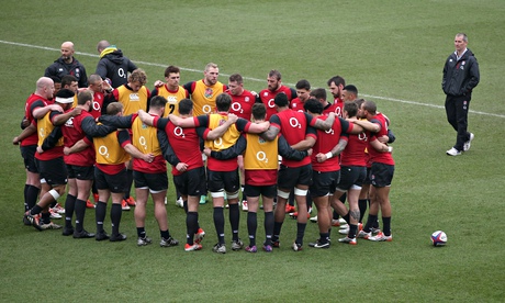 Stuart Lancaster's England train before Saturday's crunch Six Nations match against France 