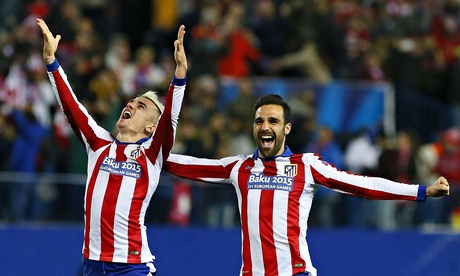 Atlético Madrid's Antoine Griezmann