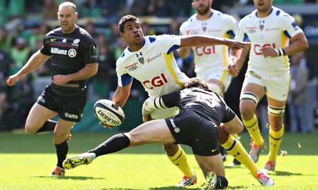 Wesley Fofana of Clermont Auvergne v Saracens