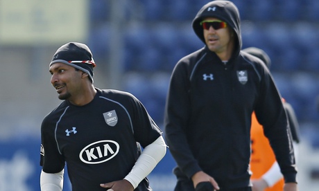 Kumar Sangakkara and Kevin Pietersen