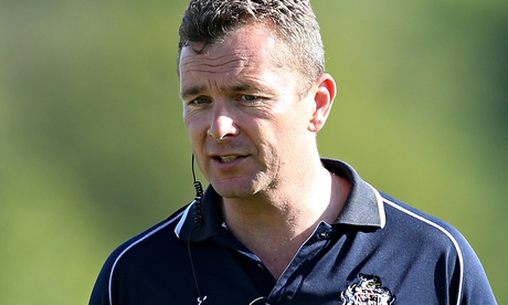 Bristol rugby coach Sean Holley