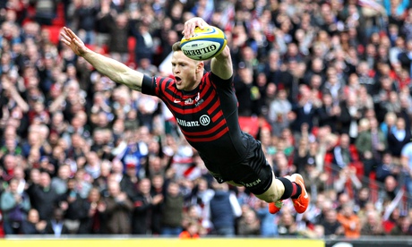 Saracens v Harlequins, Rugby Union Aviva Premiership, Wembley Stadium, London, Britain - 22 Mar 2014