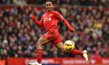 Raheem Sterling against Manchester City