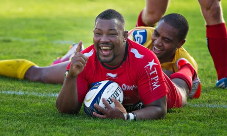 Toulon's flanker Steffon Armitage