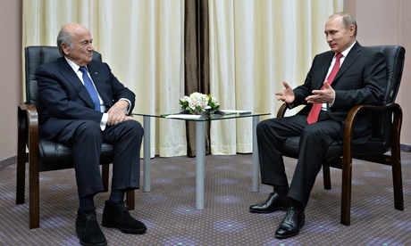 Vladimir Putin, Sepp Blatter