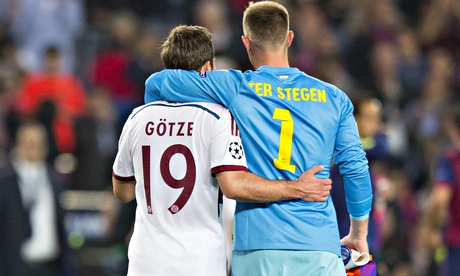 Gotze and Ter Stegen