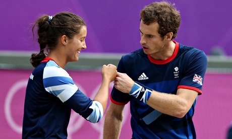 Laura Robson and Andy Murray