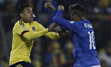 (SP)CHILE-SANTIAGO-COPA AMERICA-BRAZIL VS COLOMBIA