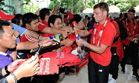 Liverpool Arrives In Bangkok
