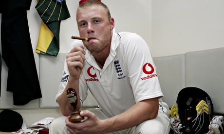 Andrew Flintoff of England 2005