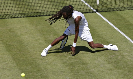Dustin Brown at Wimbledon