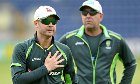 Michael Clarke Darren Lehmann Australia