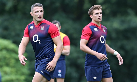 Sam Burgess, left, and Henry Slade