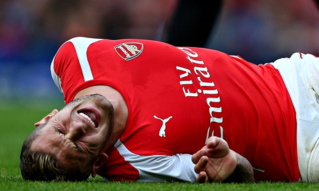 Jack Wilshere could be out until Christmas if Arsenal decide to send him for surgery